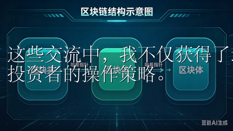 这些交流中，我不仅获得了最新的市场资讯，还学到了许多成功投资者的操作策略。