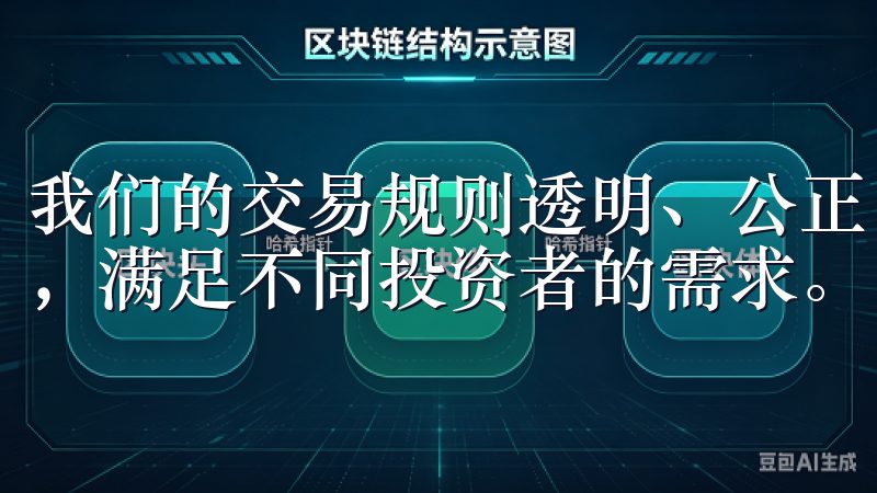 我们的交易规则透明、公正，涵盖多种交易对和丰富的市场深度，满足不同投资者的需求。