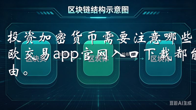 投资加密货币需要注意哪些风险无论您是新手还是资深投资者，欧交易app官网入口下载都能满足您的需求，助您实现财务自由。