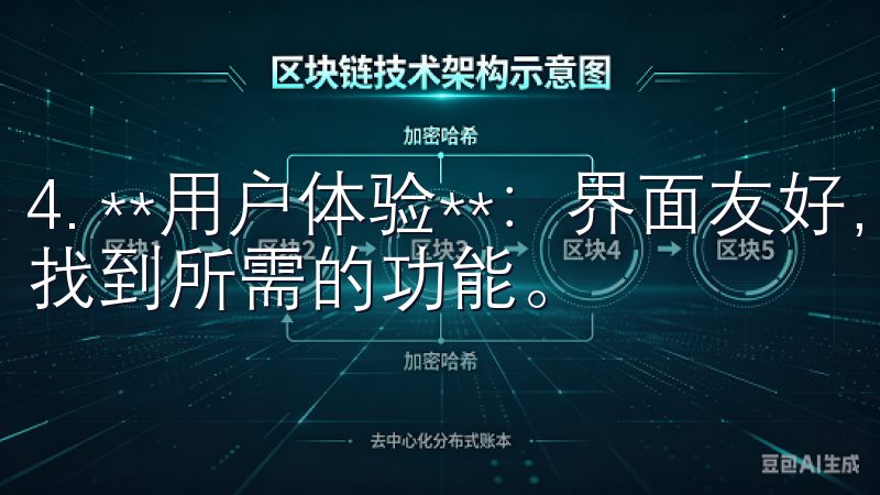 4. **用户体验**：界面友好，操作流畅，帮助用户迅速找到所需的功能。