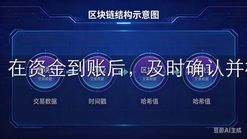 在资金到账后，及时确认并核对金额是否与申请金额一致。