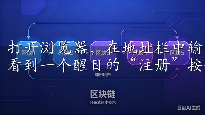 打开浏览器，在地址栏中输入OKX的网址，进入主页后，您会看到一个醒目的“注册”按钮。
