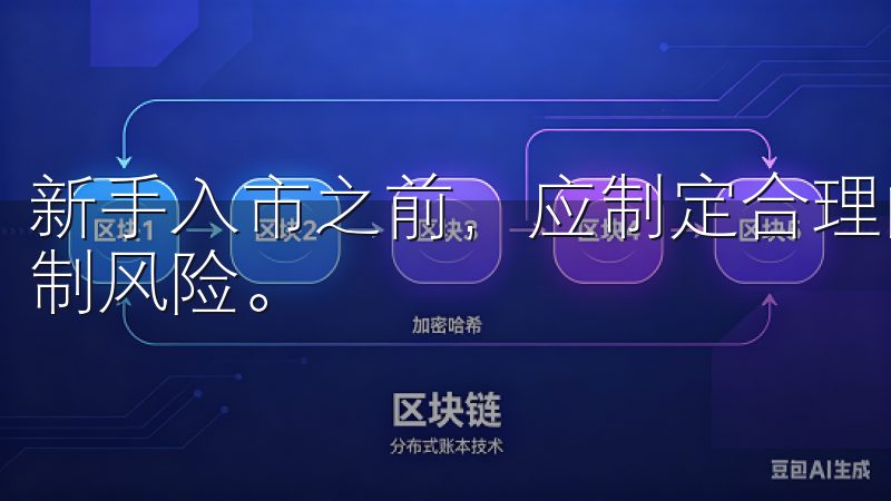 新手入市之前，应制定合理的交易计划，设置止损与止盈点，控制风险。