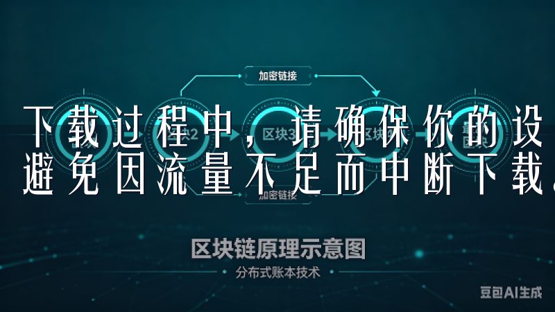 下载过程中，请确保你的设备连接到稳定的Wi-Fi网络，以避免因流量不足而中断下载。