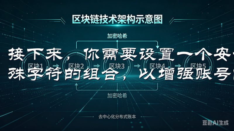 接下来，你需要设置一个安全的密码，建议使用字母、数字和特殊字符的组合，以增强账号的安全性。