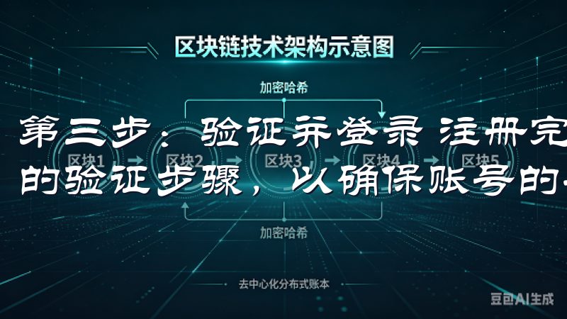 第三步：验证并登录 注册完成后，系统可能会要求你进行额外的验证步骤，以确保账号的安全性。