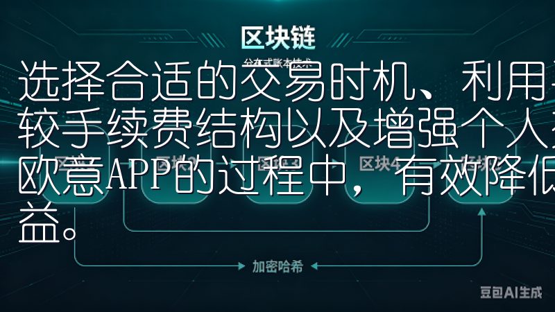选择合适的交易时机、利用平台优惠、选择合适的交易类型、比较手续费结构以及增强个人交易技巧等多种方式，我们都能使用欧意APP的过程中，有效降低交易费用，实现更理想的投资收益。