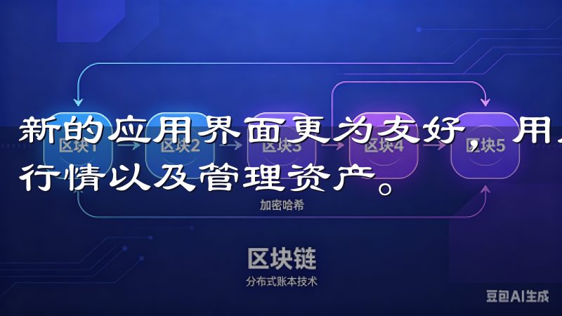新的应用界面更为友好，用户可以更轻松地进行交易、查看市场行情以及管理资产。