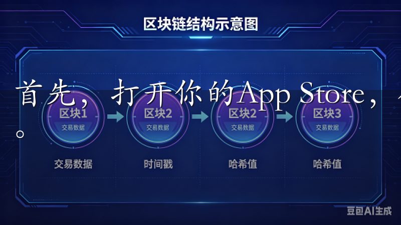 首先，打开你的App Store，确保你已经连接到互联网。