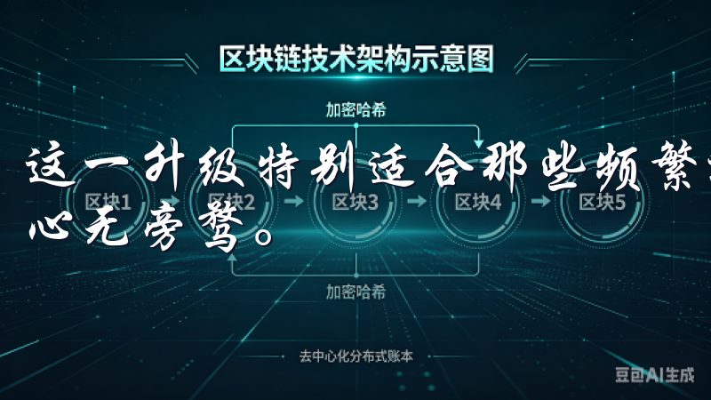 这一升级特别适合那些频繁进行交易的用户，让他们交易过程中心无旁骛。