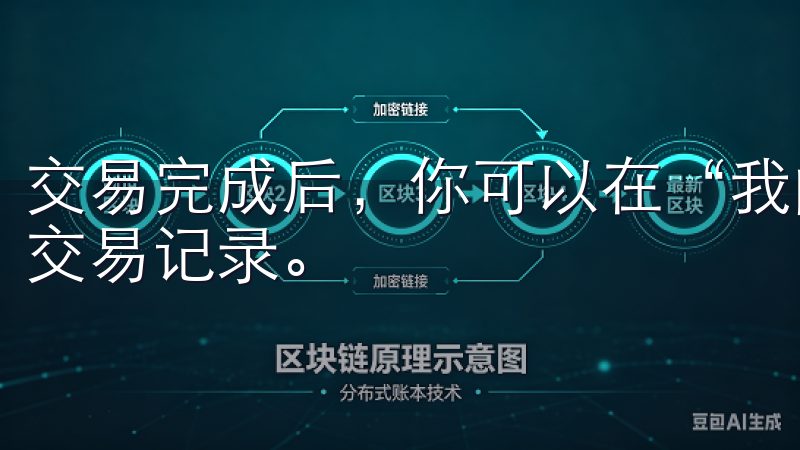 交易完成后，你可以在“我的订单”或“交易历史”中查看你的交易记录。