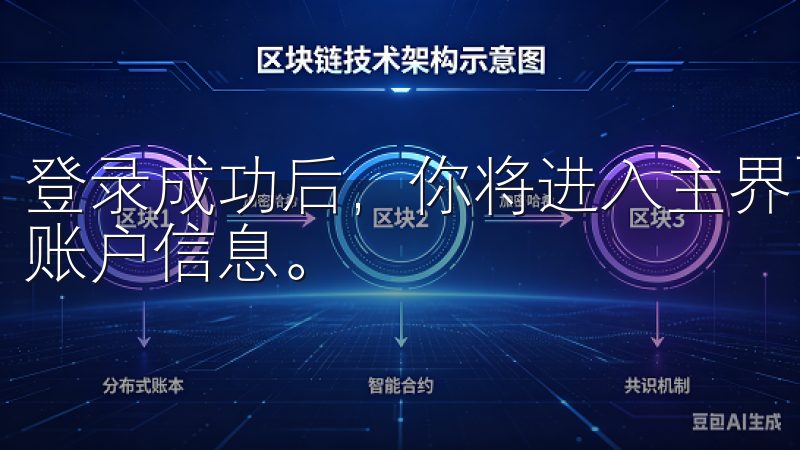 登录成功后，你将进入主界面，这里展示了当前市场行情和你的账户信息。