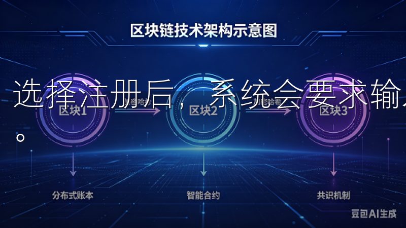 选择注册后，系统会要求输入一些基本信息，如手机号码和密码。