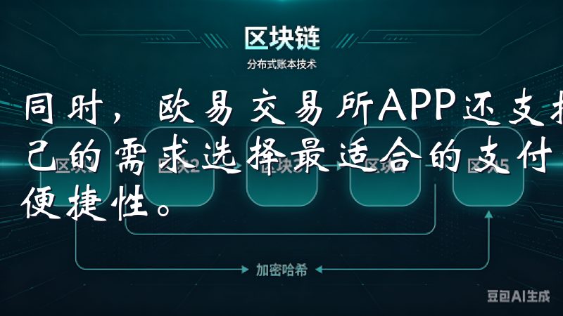 同时，欧易交易所APP还支持多种支付方式，用户可以根据自己的需求选择最适合的支付方式进行交易，极大地提高了交易的便捷性。