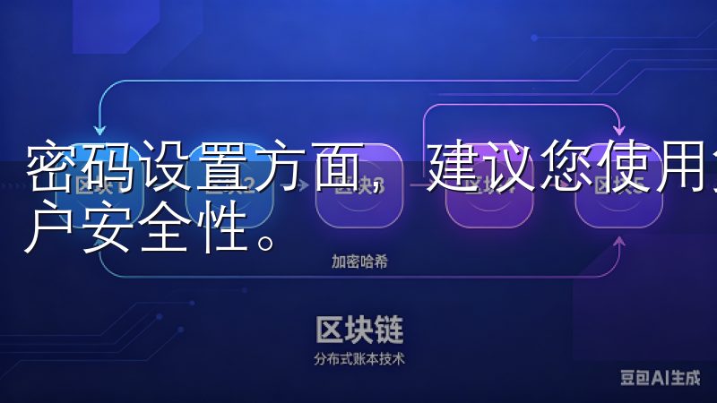 密码设置方面，建议您使用复杂且不易被猜到的密码，以提高账户安全性。