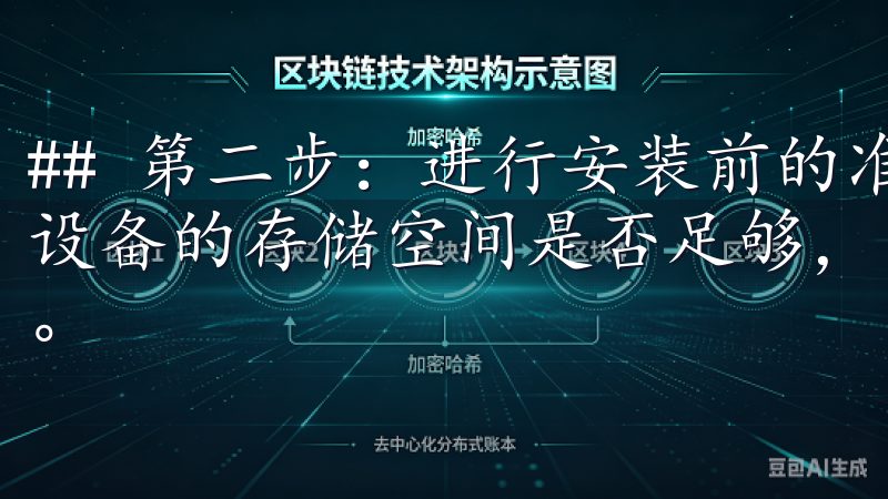 ## 第二步：进行安装前的准备 下载完成后，用户需要检查设备的存储空间是否足够，因为应用程序的运行需要一定的内存。