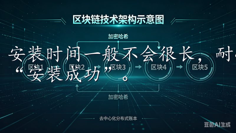 安装时间一般不会很长，耐心等待几分钟，安装完成后，会提示“安装成功”。