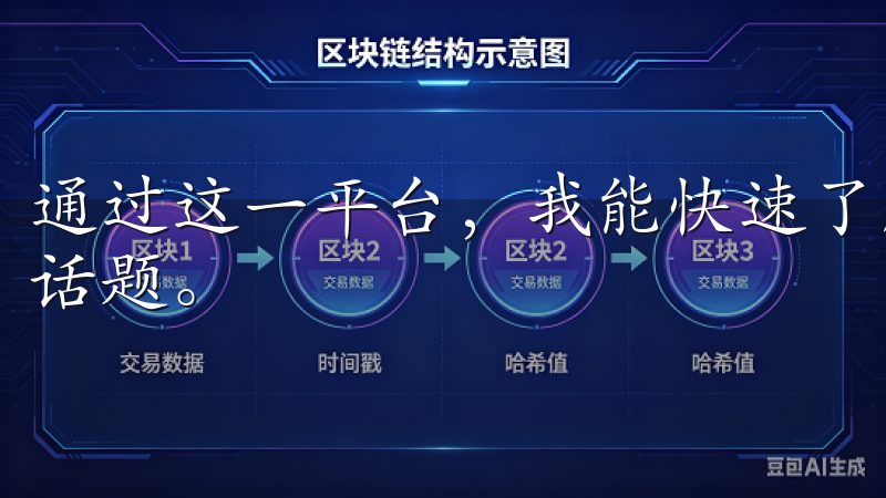通过这一平台，我能快速了解各类资产的趋势，以及市场的热门话题。