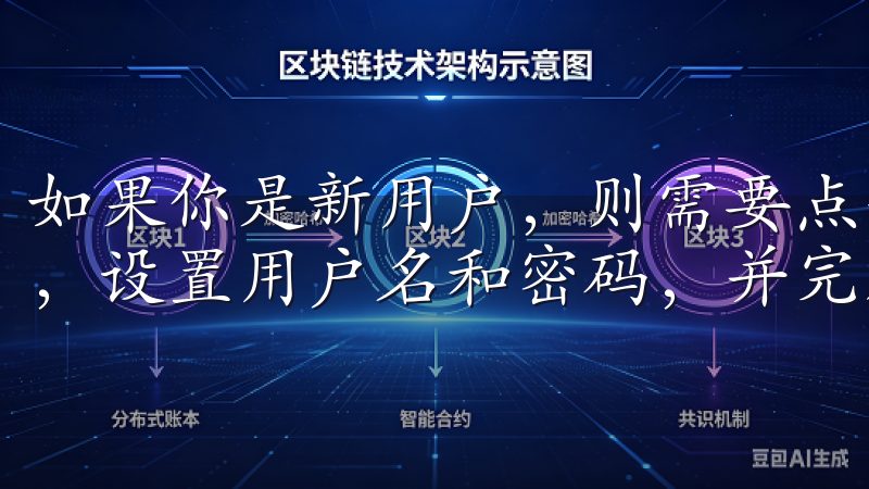 如果你是新用户，则需要点击“注册”按钮，填写你的个人信息，设置用户名和密码，并完成验证过程。