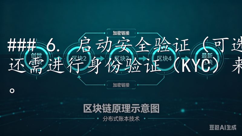 ### 6. 启动安全验证（可选） 根据平台要求，您可能还需进行身份验证（KYC）来提升账号的安全等级和交易限额。