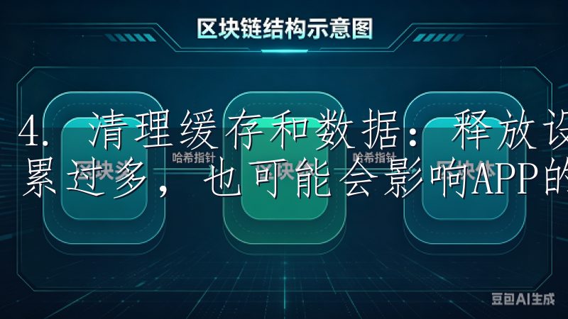 4. 清理缓存和数据：释放设备资源 设备上的缓存和数据积累过多，也可能会影响APP的正常运行，从而导致登录失败。