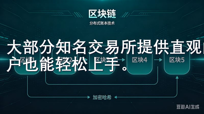 大部分知名交易所提供直观的界面和多种语言支持，使得新手用户也能轻松上手。