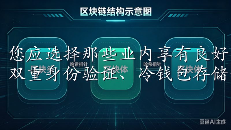 您应选择那些业内享有良好声誉且有强大安全措施的交易所，如双重身份验证、冷钱包存储等。