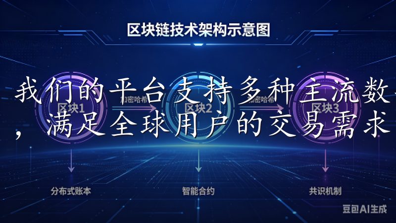 我们的平台支持多种主流数字货币交易，包括比特币、以太坊等，满足全球用户的交易需求。