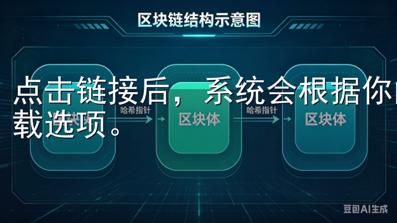 点击链接后，系统会根据你的设备类型智能引导，提供相应的下载选项。