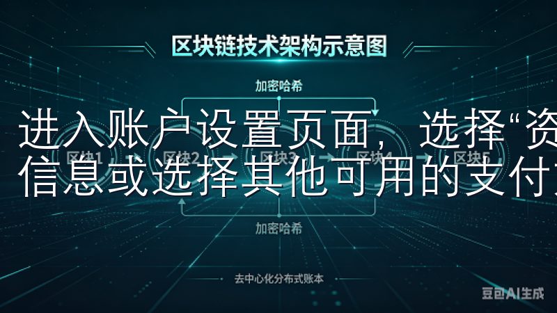 进入账户设置页面，选择“资金管理”选项，然后添加您的银行信息或选择其他可用的支付方式。