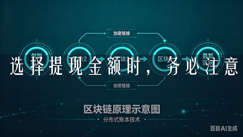 选择提现金额时，务必注意平台的最低和最高提现限额。