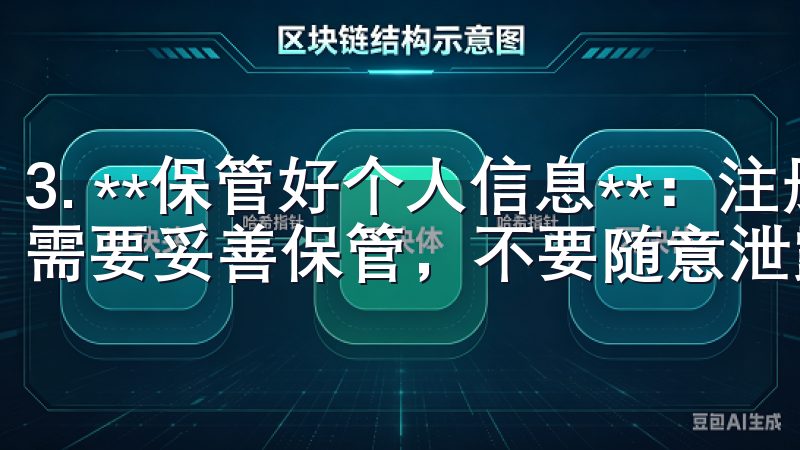 3. **保管好个人信息**：注册后的安全密码与资金密码需要妥善保管，不要随意泄露给他人。