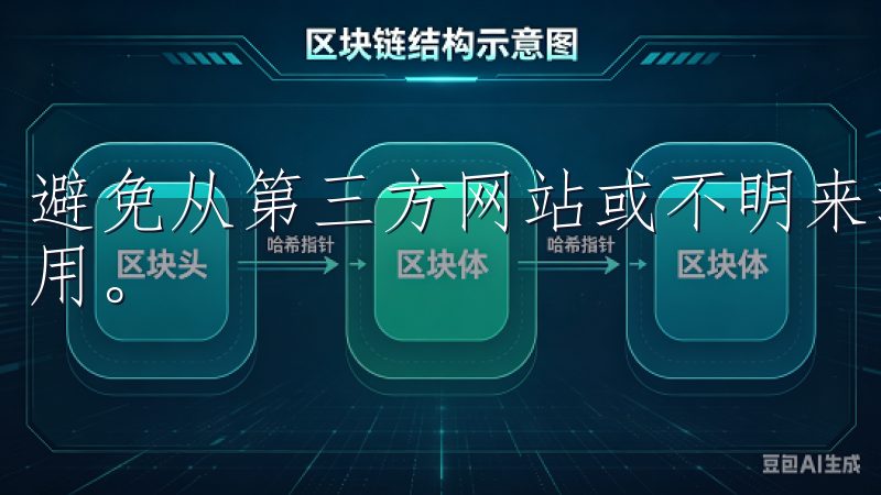 避免从第三方网站或不明来源下载，以防安装恶意软件或假冒应用。