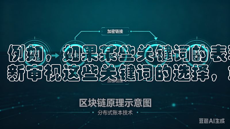 例如，如果某些关键词的表现不如预期，那么你可能需要考虑重新审视这些关键词的选择，或是优化相关的内容。