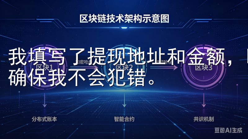 我填写了提现地址和金额，欧易交易所提供了详细的提现指南，确保我不会犯错。