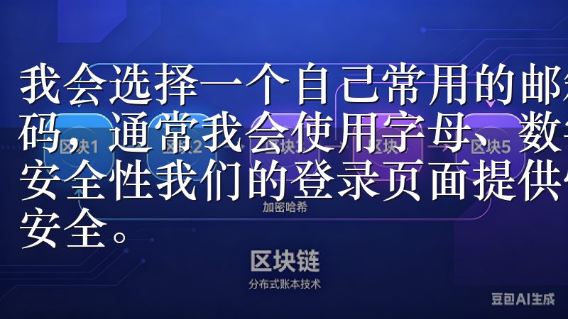 我会选择一个自己常用的邮箱地址，并且设置一个强度较高的密码，通常我会使用字母、数字和特殊字符的组合，以增加密码的安全性我们的登录页面提供快速便捷的访问方式，确保您的账户安全。