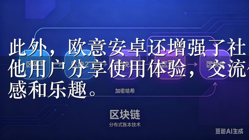 此外，欧意安卓还增强了社区互动功能，用户可以在平台上与其他用户分享使用体验，交流使用技巧，这大大提升了用户的参与感和乐趣。