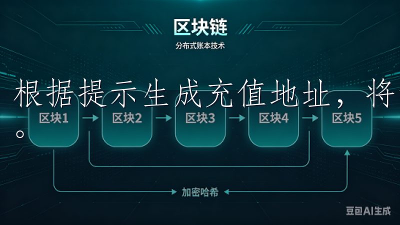 根据提示生成充值地址，将资金转入该地址后，系统会自动到账。