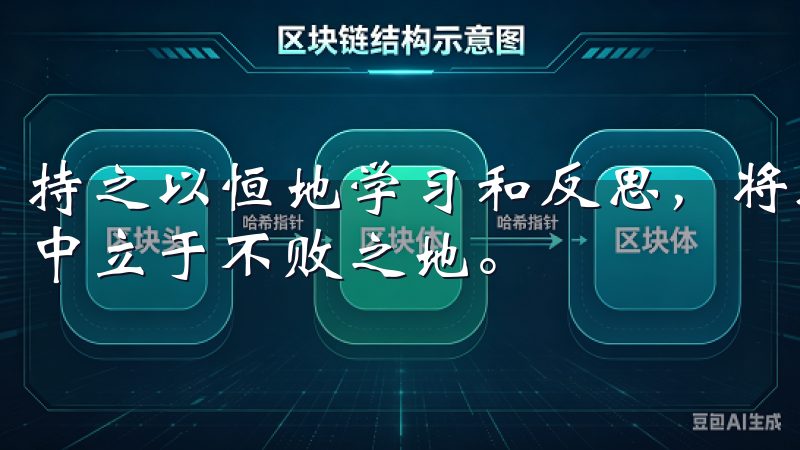 持之以恒地学习和反思，将助你在这个快速发展的数字货币市场中立于不败之地。