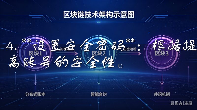 4. **设置安全密码**：根据提示，设置一个强密码，提高账号的安全性。