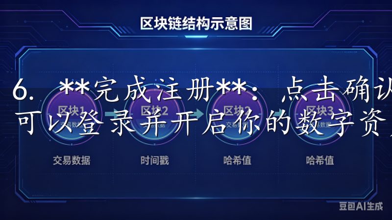 6. **完成注册**:点击确认,注册流程即告完成,你就可以登录并开启你的数字资产投资之路了。