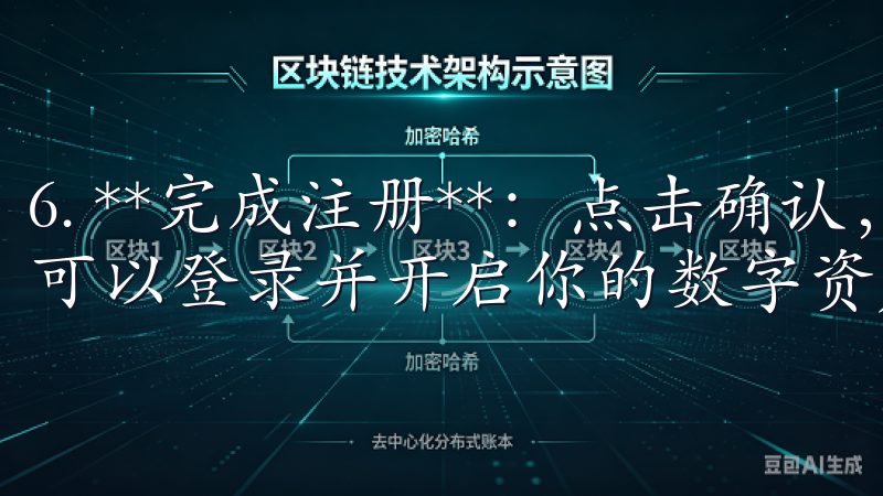 6. **完成注册**：点击确认，注册流程即告完成，你就可以登录并开启你的数字资产投资之路了。