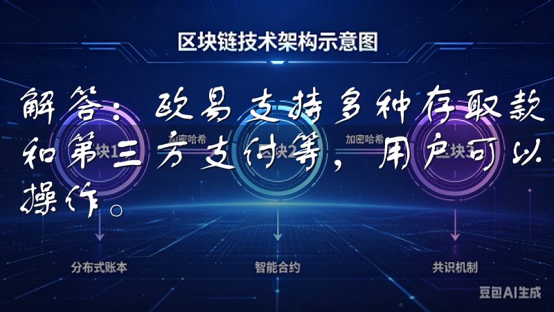 解答：欧易支持多种存取款方式，包括银行转账、数字货币转账和第三方支付等，用户可以根据自己的需求选择适合的方式进行操作。