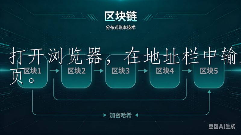 打开浏览器，在地址栏中输入OK交易所的网址，即可进入其主页。