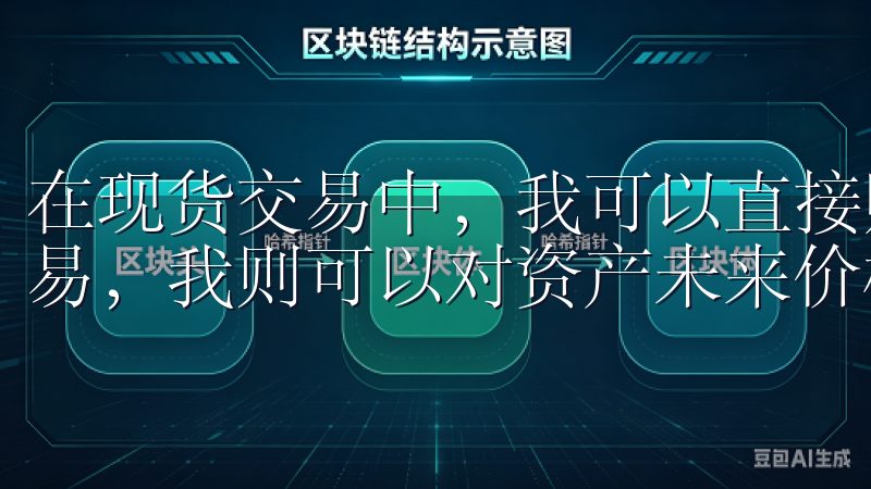 在现货交易中，我可以直接购买或出售加密货币，而通过期货交易，我则可以对资产未来价格进行投机。