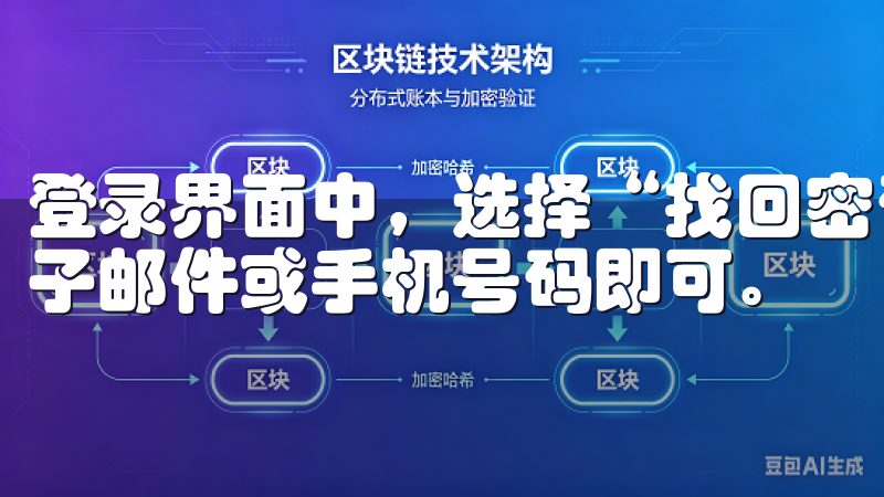 登录界面中，选择“找回密码”链接，按照指示输入注册时的电子邮件或手机号码即可。
