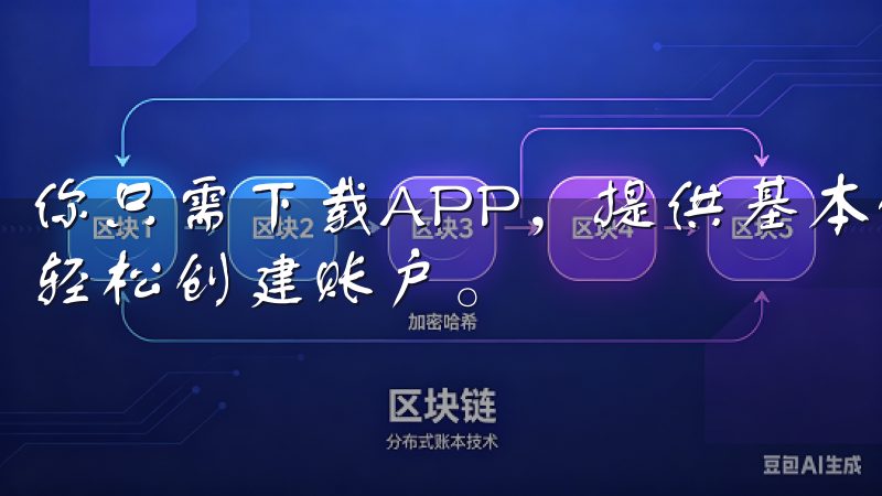 你只需下载APP，提供基本的个人信息并完成身份验证，即可轻松创建账户。