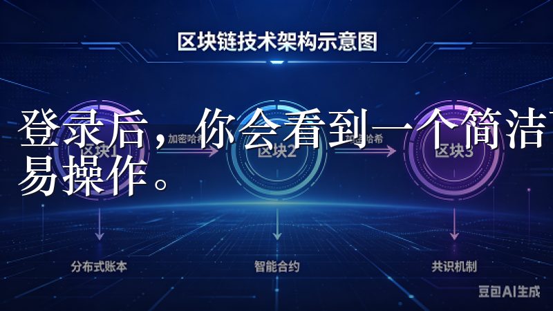 登录后，你会看到一个简洁而功能强大的界面，可以进行各种交易操作。