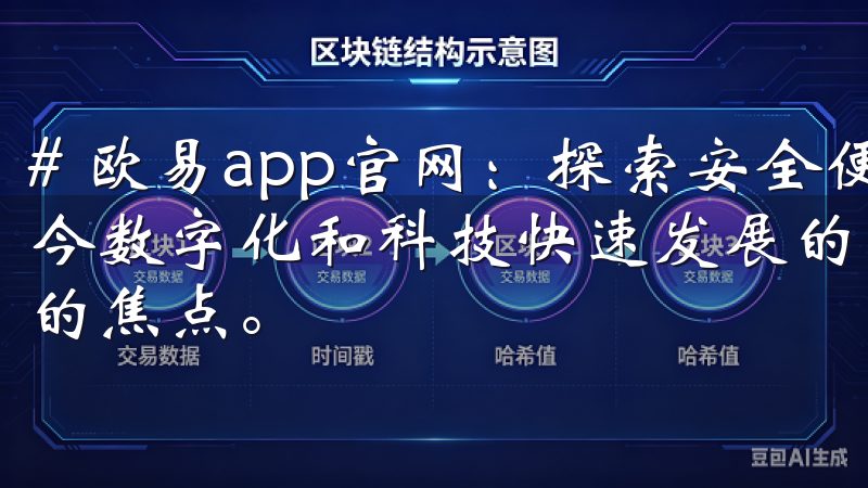 # 欧易app官网：探索安全便捷的数字资产交易平台 在如今数字化和科技快速发展的时代，数字资产逐渐成为投资者关注的焦点。