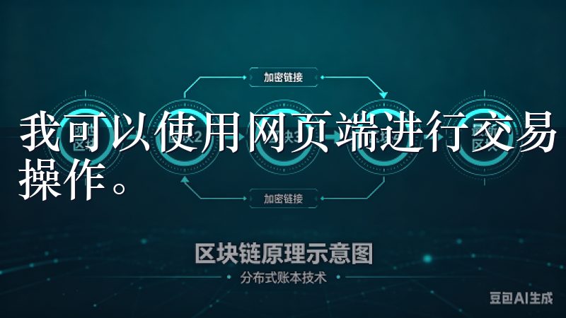 我可以使用网页端进行交易，也可以通过移动应用随时随地进行操作。
